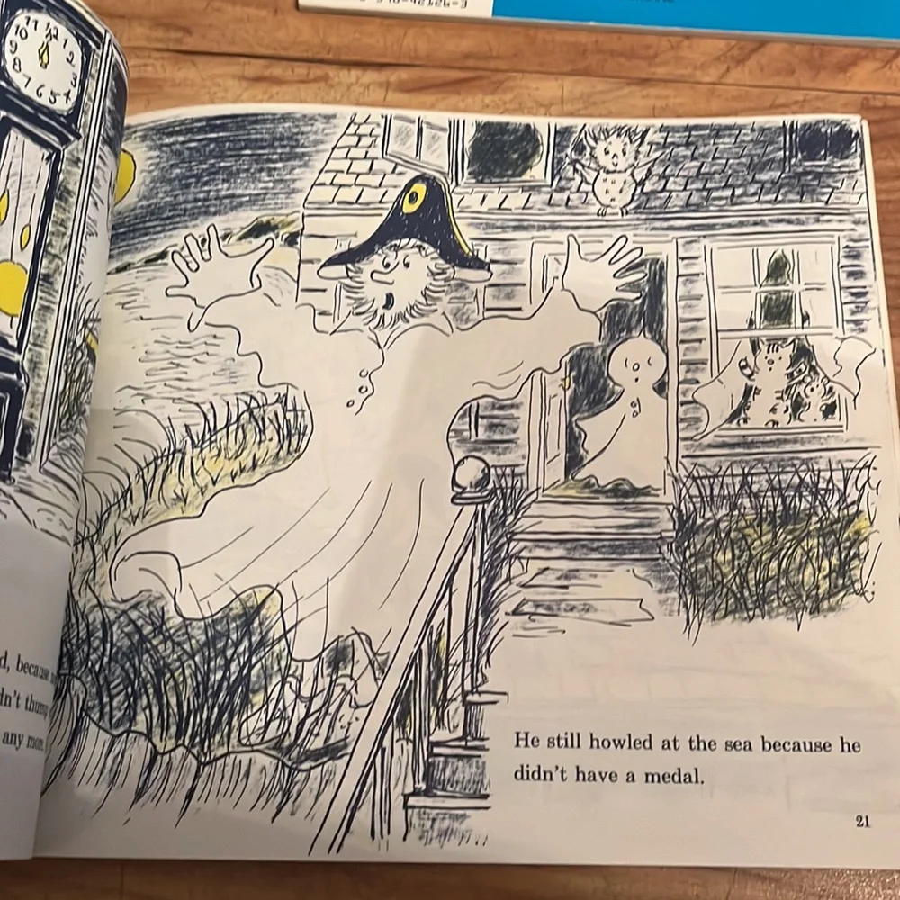 Lot of 2 Georgie the Ghost scholastic picture books children kid Robert Bright
